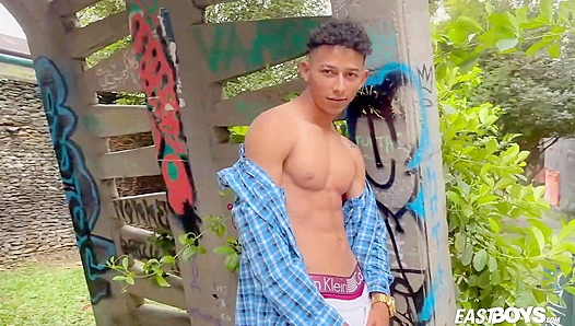 Marcus Brown Gasps as He Takes Deep Oral — Hot POV Action – EastBoys