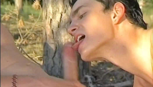 David Satty Rages Hard in the Wilderness with Paolo Totti Ross Constanzo – GayXXX