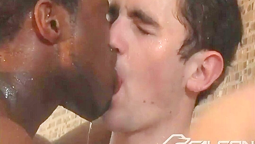Triple Heat: Erik Rhodes Sandwiched Between TJ Young Damien Holt – FalconStudios