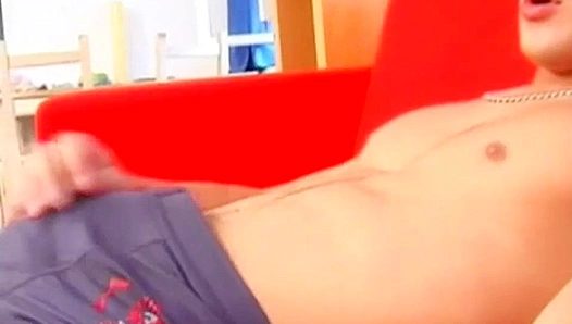David Spreads Wide for Intense Anal Pleasure – BoyzParty 18+
