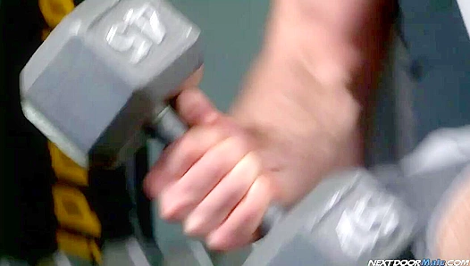 Hunk Paul Wagner Cums Hard Post-Workout — Steamy Gay Muscle Action 18+