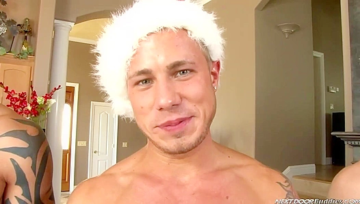 Johnny Torque Ignites a Wild XXXmas Party – Hot Gay Orgy Action – NextDoorBuddies