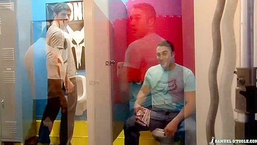 Samuel OToole Jimmy Clay Heat Up the Set – Steaming Hot Gay Encounter 18+