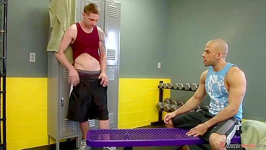 Austin Wilde Rides Hard Smiles—Jay Risings Big Dick Sparks Pure Lust – BTS Action