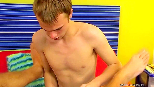Sweat-Drenched Desire: Skylar Prince Cameron Greenway Heat Up LollipopTwinks