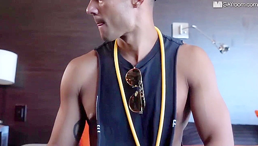Josh Screams as AJ Slams Him Raw in Hot Interracial Shower Fuck – XXX Gay