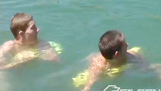 Jake Woods Patrick Kennedy Heat Up the Docks in Wild Bareback Ride – Falcon Studios