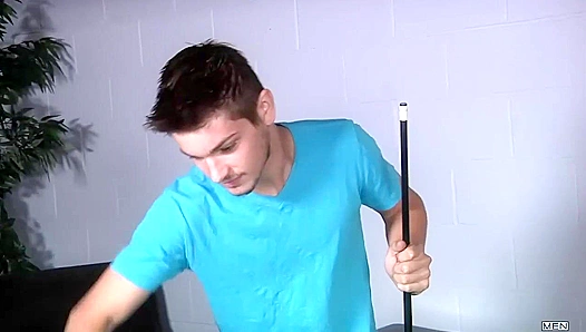 Johnny Gets Pinned Down Rode Raw By Brandon After Losing Bet – HotGayAction 18+