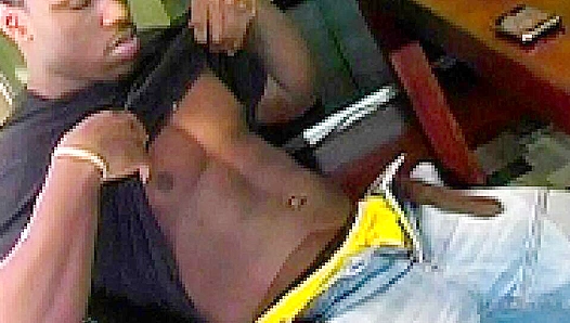 Davonne Wells Toys With His Hard Cock—A Horny Solo Show – BoyzParty XCLUSIVE
