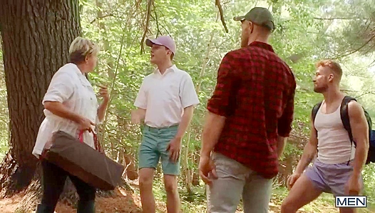 Paul Wagner Rides Olivier Robert Hard Outdoors — Steamy Gay Sex in Nature – HardcoreHike