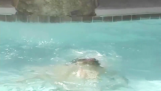 Poolside Passion: KC Williams Billy Windsors Hot Bareback Moment