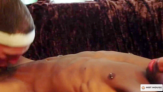 Hot Steam Room Encounter: Ethan Sinns Isaiah Taye Go Wild – 18+