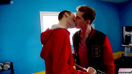 Joeys Seductive Tease Ignites Passion When Neighbor Sebastian Gives In – NaughtyNeighbors