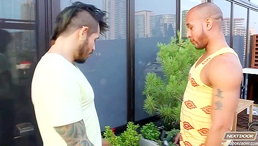 Draven Torres Gets Pounded by Horny Neighbor Lawson Kanes Massive Dick – Wild Ride