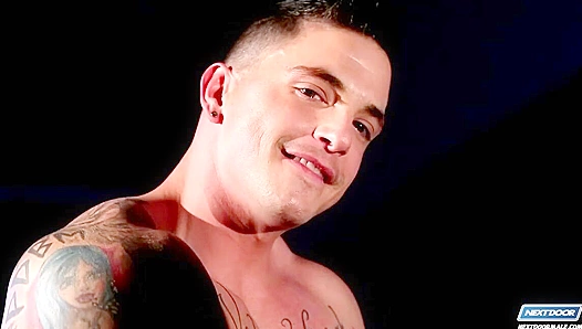 Slate Steeles Glossy, Rippling Muscle Fuels Horny Solo Ride – Raw POV Heat