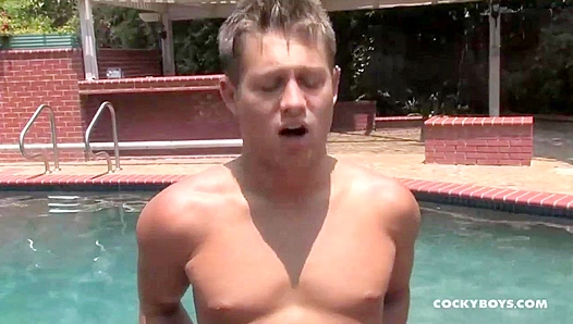 Bobby Clark MJ Taylors Steamy Poolside Encounter – CockyBoys 18+