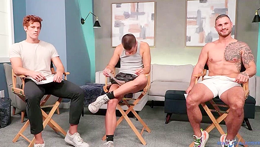 Blain OConnor, Chris White Evan Knoxx Ignite Passion in Hot Threeway – Stag Collective