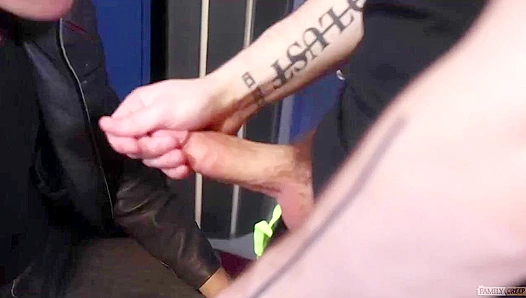 Darron Bluu Christian Ryder: Hot Locker Room Lust Unleashed – GayPornX