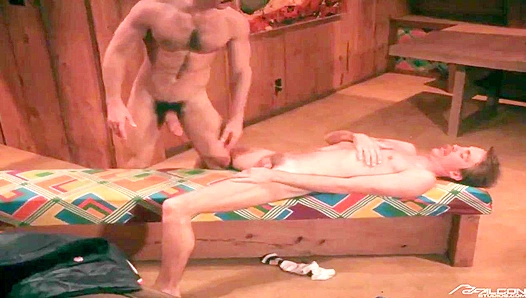 Chad Benson Dick Fisk Trade Thick Loads in Steaming Gay Hookup – 18+