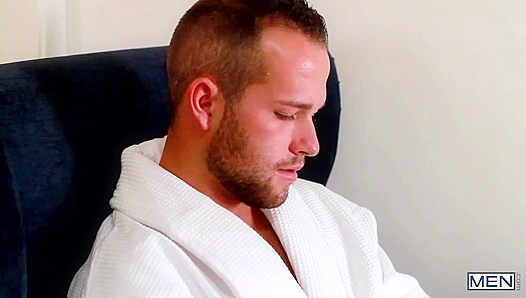 Luke Adams Ruins Cliff Jensens Tight Hole with Deep Anal Punishment – GayPornVault 18+