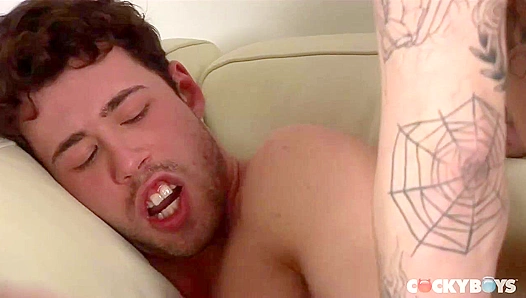 Brandon Dominates Rick in Reverse Cowboy Ride – Full Control Fuck by CockyBoys