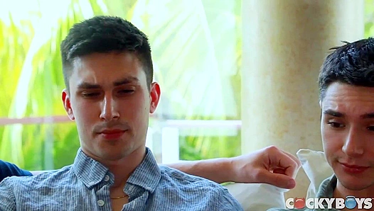 Dallas Preston Takes It Deep With Daniel Evans – Nonstop Action – CockyBoys