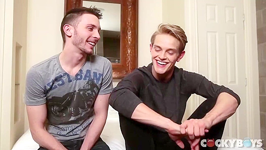 Arnaud Chagall Rides Hard, Fucks Jett Blacks Tight Hole – CockyBoys