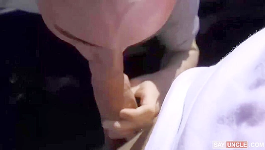Drake Magnum Deepthroats Joe Exs Massive Rod – Epic BJ Moments – SayUncle Classi