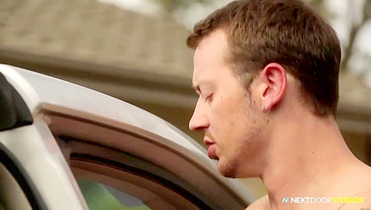 Neighbors Mark Long Brenner Bolt Indulge in Steamy Street Passion – GayPorn