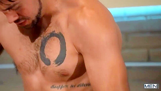 Muscle Men Go Wild: Dante Lucas Deep In Dual Anal Action – 18+