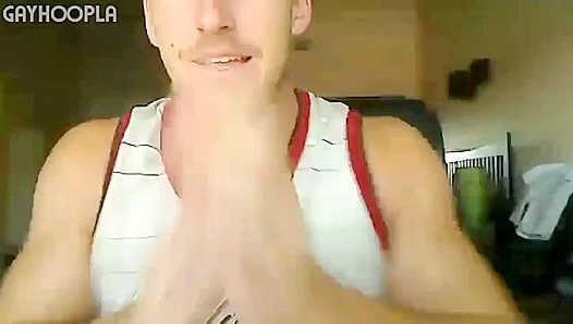 Chance Cruise Moans Loud as He JERKS OFF Showing off Ripped Body – Horny Gym Fuck Fantasy