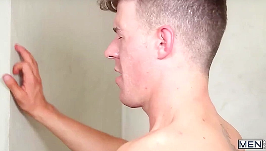 Will Braun Dominated by JJ Knights Massive Tool – Steamy Gay Submission Scene