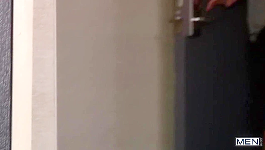 Johnny Hazzard Rides Jimmy Fanz Hard — Deep Stretch Anal Beats End With Cream Pull