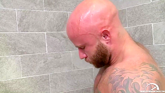 Drake Jaden Get Dominated in Steamy Wet Floor Anal — High-Octane Gay Sex