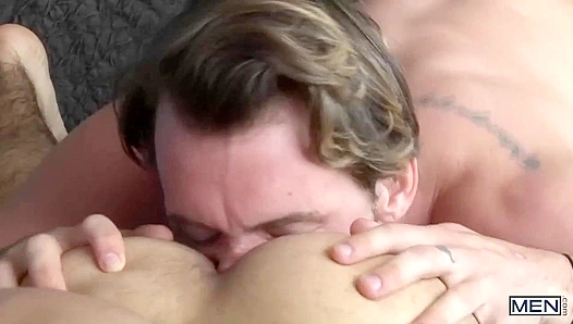 Double Trouble: Jordan Easton Colton Grey Dominate in Hardcore DP – TinyGays 18+