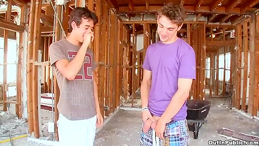 Josh Slyman Shawn Lane Get Spontaneous in Public — Raw Anal Heat Exposed