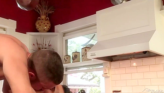 Hot Kitchen Encounter: Colt Impaled on Tophers Massive Hardcock – Falcon Studios