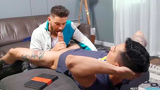 Tattooed Studs Chris Damned Kian Kane Heat Up Campus Lust – 18+