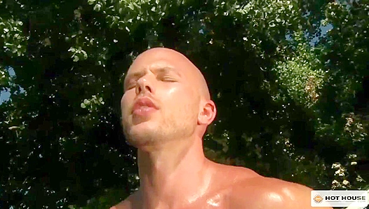 Muscle Madness: Angelo Ricky Go Head-to-Head in Steamy Gay Dominance Battle — HotHouseBF
