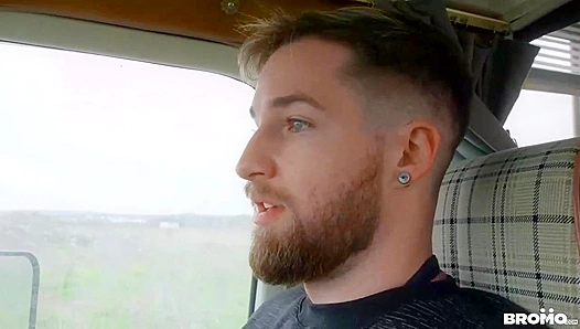 Bo Sinn Fucks James Fox Hard Against the Campervan – Booty Call BromoUS