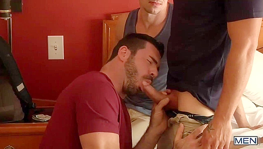 Darin Silver Billy Santoro Dominate in Wild Jack Hunter Threeway – 18+