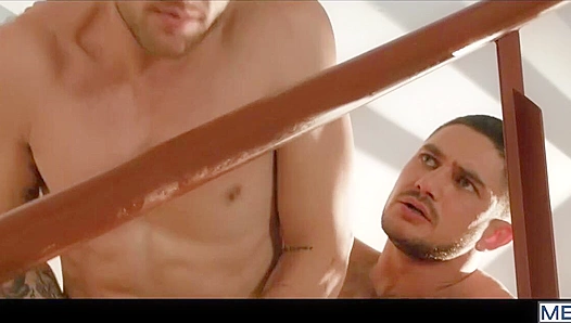 Thirsty Tayte Pleads for Dominance as Dato Ruins Him On the Stairs – 18+