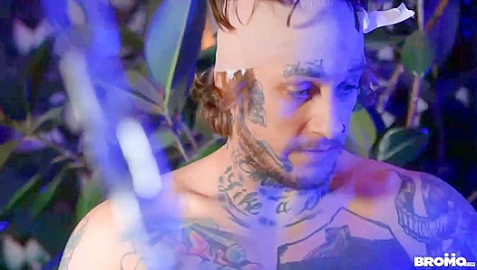 Bo Sinn Dominates Marco Bianchi with Rough Bareback Ass Fucking – Hot Gay Porn