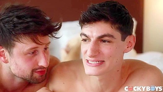 Aiden Ward Drew Dixon Go Head-to-Head in Wild Deepthroat Duel – Hot Gay Sex Scene
