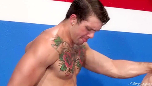 Muscle vs Desire: Sebastian Kross Gabriel Cross Clash Passionately – FalconEdge
