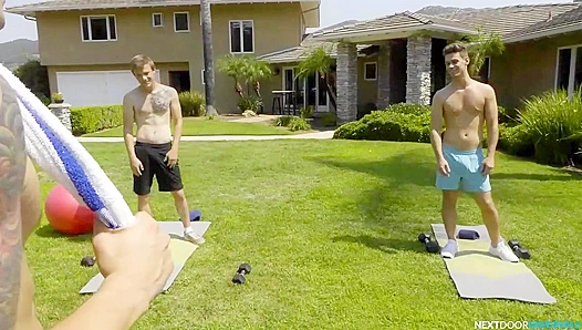 Scott Finn Miguel Del Rey Heat Up with Wild Bareback Passion – 18+