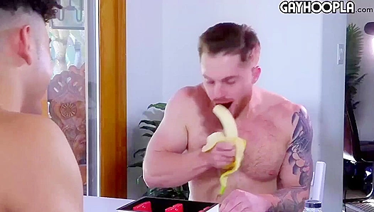 Rough Ready: Busty Hunk Austin Martin Takes a Hard Fast Blowjob – GayHoopla