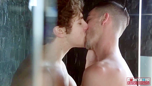 Calvin Banks Cory Kane Go Wild — Deep Throat and Bareback Fun – 18+