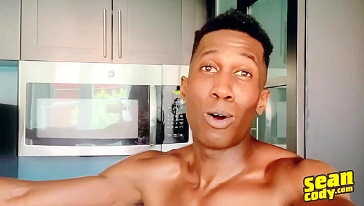 AJ Blackwood Juggles His Massive BBC While Moaning from Deep Finger Pleasure — SeanCodyX