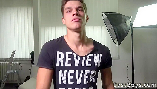 Moaning Daniel Devours His Oil-Slicked Muscular Chest – EastBoys 18+